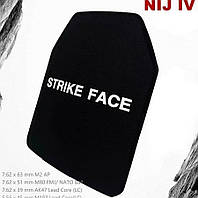 Легкие Бронеплиты Strike face для плитоноски. Плиты 6 класса для бронежилета НАТО