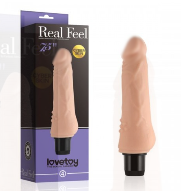 Вібромасажер 7.5" Real feel, Flash