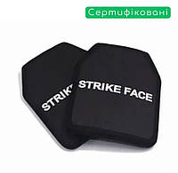 Комплект Керамические Плиты для плитоноски Strike Face 6 класса защиты ДСТУ Сертифицированы