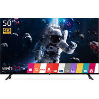 Оригінал! Телевізор Vinga S50UHD25BWEB <unk> T2TV.com.ua