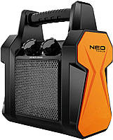 Тепловая пушка электрическая Neo Tools, 3кВт, 30м кв., 210м куб./ч, керамический нагрев. элемент (PTC),