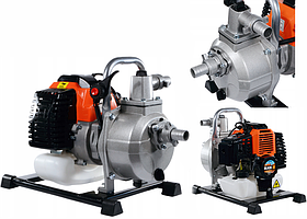 Бензинова помпа 2-тактна BLACK 48020 1500 Вт 250 л/хв мотопомпа побутова