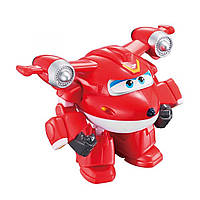 Super Wings Игровой набор Super Wings Supercharge Articulated Action Vehicle Jett, Джетт Hutko Хватай Это