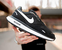 Чоловічі кросівки Nike Air Zoom Black White Мужские кроссовки Nike Zoom Кроссовки найк мужские летние