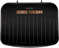 Гриль George Foreman прижимной Fit Grill Copper Medium, 1630Вт, темп. режимов-1, пластик, черный