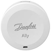 Датчик Danfoss Ally Room Sensor, комнатный, выносной, CR2450, Zigbee, белый