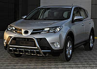 Кенгурятник WT003 (нерж) для Toyota Rav 4 2013-2018 рр