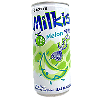 Напій газований молочний диня Мілкіс Milkis melon ж/б 250ml 30шт/ящ (Код: 00-00016318)