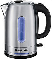 Электрочайник Russell Hobbs, 1,7л, металл, черный