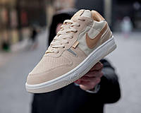 Кроссовки NIKE SQUASH-TYPE Beige Брендовые мужские кроссовки nike Кроссовки найк мужские летние