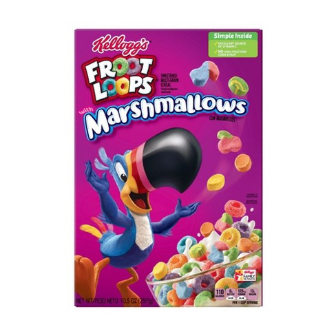 Сухий сніданок Froot Loops with Marshmallows 297g (Пошкоджена упаковка)