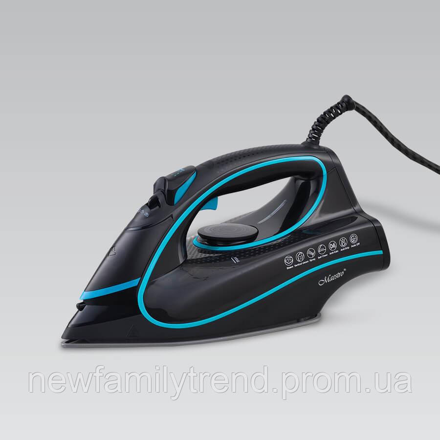 Побутова домашня праска з парогенератором 2400 Вт Maestro MR-308C Парова праска з керамічною підошвою, фото 1