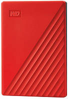 Портативный жесткий диск WD 2TB USB 3.2 Gen 1 My Passport Red