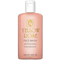 Очищаючий гель для сухої та чутливої ​​шкіри Face wash pink YELLOW ROSE 500 мл