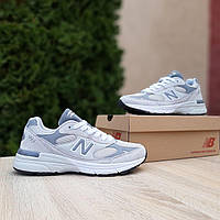 Чоловічі кросівки New Balance 993 кросівки Сантас чоловіче взуттящитий баланс стильні сірі кроси на літо