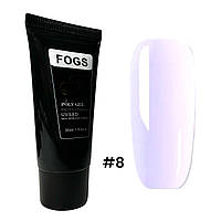 Полігель Fogs #8 для нарощування нігтів 30мл