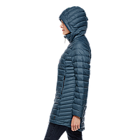 Женский зимний пуховик парка Black Diamond W Access Down Parka, Azurite, L (BD 7461854022LRG1)