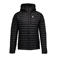 Трекінговий чоловічий легкий пуховик Black Diamond Approach Down Hoody 2023, M, Black (BD 7440030002MED1)