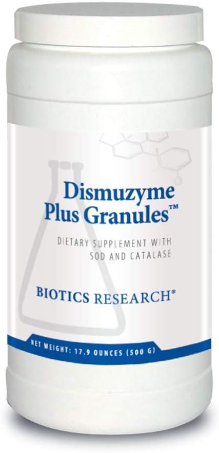 Biotics Research Dismuzyme Plus Granules / Супероксиддисмутаза (СОД) і каталаза 500 г
