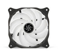 Корпусный вентилятор SilverStone Air Blazer AB120R-ARGB, 120mm, 600-2200 rpm, 4 Pin PWM + 4-1 Pin ARGB (5V