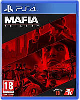 Игра консольная PS4 Mafia Trilogy, BD диск