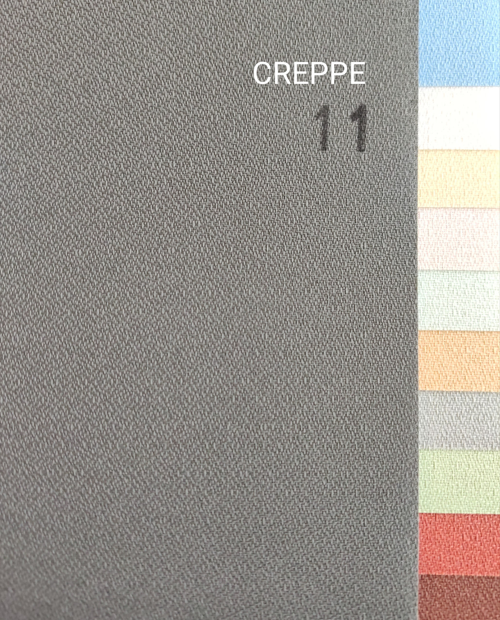 Жалюзі вертикальні Креп Антрацитовий, фото 1