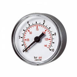 Манометр фронтальний CEWALД50 1/4" 10 бар