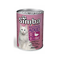 Консервы для кошек Simba Cat Wet цесарка с уткой 415 г (8009470009515)