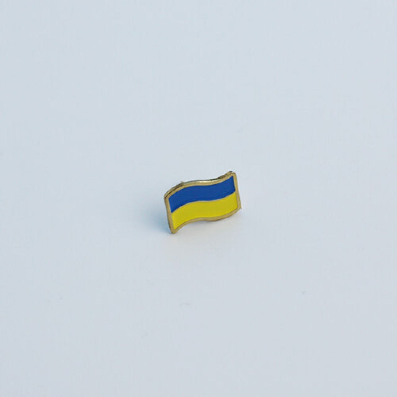 Значок Dobroznak Прапор України міні Жовто-блакитний 7х11 мм (3605), фото 1