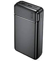 Зовнішній портативний аккумулятор Power Bank Maxlife 20000 mah MX-20 Black ds