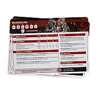 WARHAMMER 40000: DATASHEET CARDS - ADEPTUS MECHANICUS (10TH ED.) (ENG)