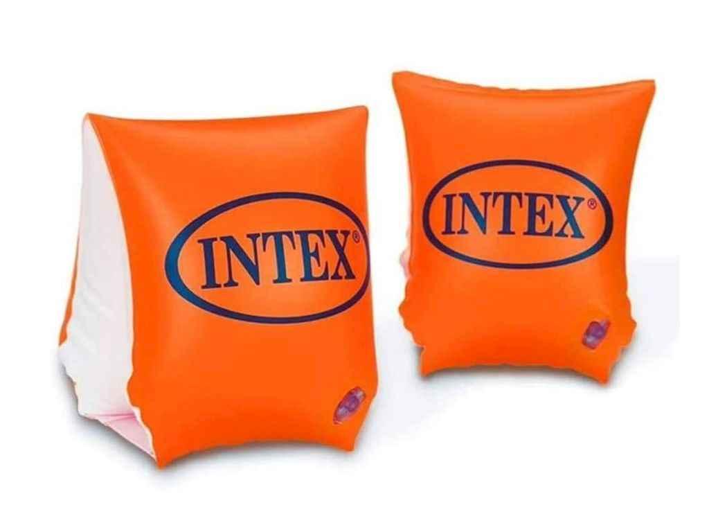 Нарукавники надувні червоні від 3-6 років 23х15см 58642 ТМ INTEX, фото 1