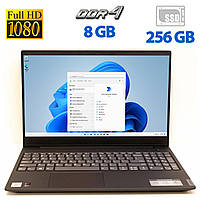 Ноутбук Б-класс Lenovo IdeaPad S340-15IIL / 15.6" TN / Core i7-1065G7 (4(8) ядер по 1.3-3.9 GHz) / 8GB DDR4 / 256GB SSD / Iris