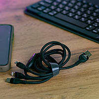 LOP Кабель для зарядки телефона 3в1 USB-A - Micro USB / Type-C / Lightning