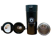 Термокружка (термостакан) для кофе и чая Coffee 480мл El-252-4 Черная ds