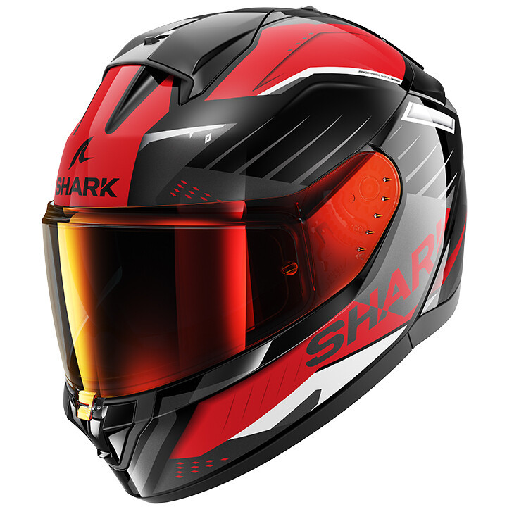 Мотошолом Shark Ridill 2 Bersek Black Anthracite Red