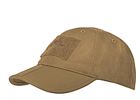 Бейсболка тактична HELIKON-TEX ONE SIZE (CZ-BBF-PR-11) мужська військова кепка на липучці, захист голови