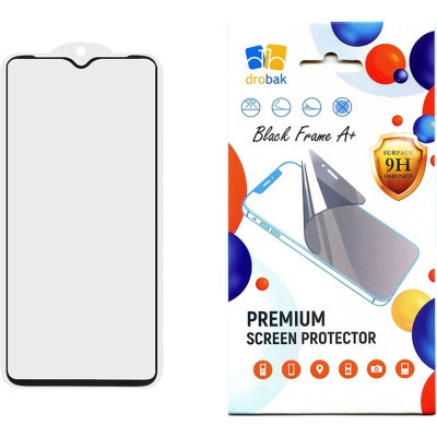 Скло захисне Drobak Samsung Galaxy M34 5G Black Frame A+ (535352)