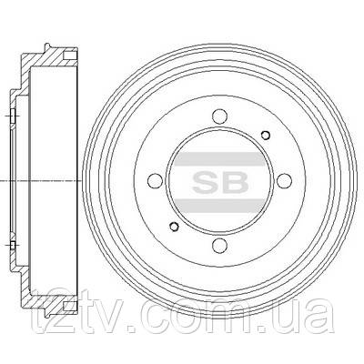Гальмівний диск HI-Q SD4318