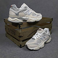 Мужские кроссовки New Balance 9060 белые кроссовки нью беленс мужская обувь нью баланс стильные кросы на лето