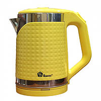 Дисковий електричний чайник Domotec MS-5027 2000W Жовтий ds