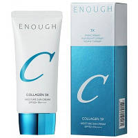Солнцезащитный крем для лица увлажняющий с коллагеном Enough Collagen 3Х Moisture Sun Cream SPF50+/PA+++, 50 г