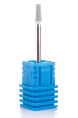 Фреза корундова Nail Drill "Усічений конус" діаметр 2.9 мм 45-45 сірий, фото 1