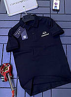 IKL Поло рубашка мужская Emporio Armani Premium мужское поло / армани, армані / поло мужское