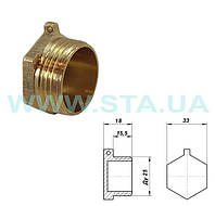 Заглушка 1" З STA {500/20}