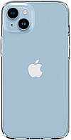 Spigen Чехол для Apple iPhone 15 Plus Crystal Flex, Crystal Clear Hutko Хватай Это