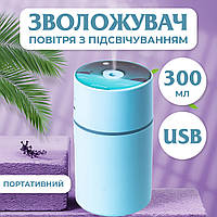 Увлажнитель воздуха Happy Life H2O Humidifier 450ml увлажнители воздуха Голубой