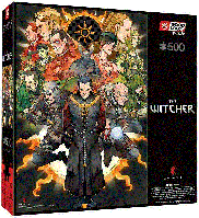 GoodLoot Пазл Witcher Nilfgaard Puzzles 500 эл. Hutko Хватай Это