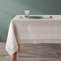 Скатертина лляна Benna linen Lotus Home 170х250 см