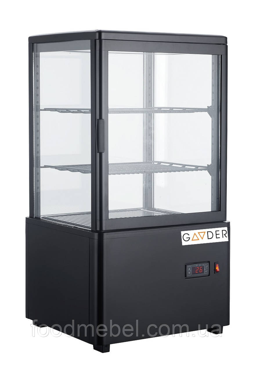 Вітрина кондитерська Gooder XC-58L black, фото 1